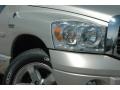 2008 Bright Silver Metallic Dodge Ram 1500 Laramie Quad Cab 4x4  photo #7