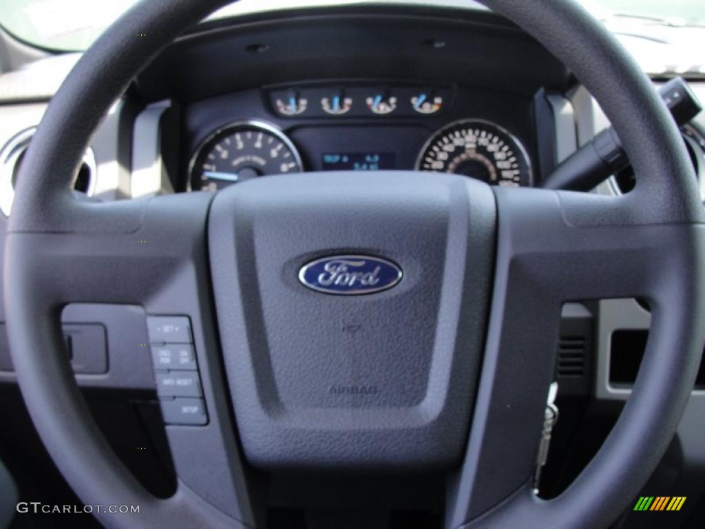 2011 F150 XLT SuperCab - Blue Flame Metallic / Steel Gray photo #33