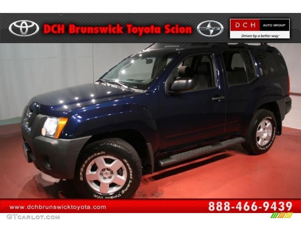 Midnight Blue Nissan Xterra