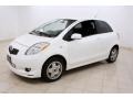 2008 Polar White Toyota Yaris 3 Door Liftback  photo #3