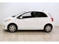 2008 Polar White Toyota Yaris 3 Door Liftback  photo #4