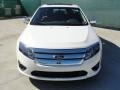 2011 White Platinum Tri-Coat Ford Fusion SEL  photo #8