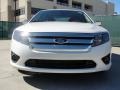 2011 White Platinum Tri-Coat Ford Fusion SEL  photo #9