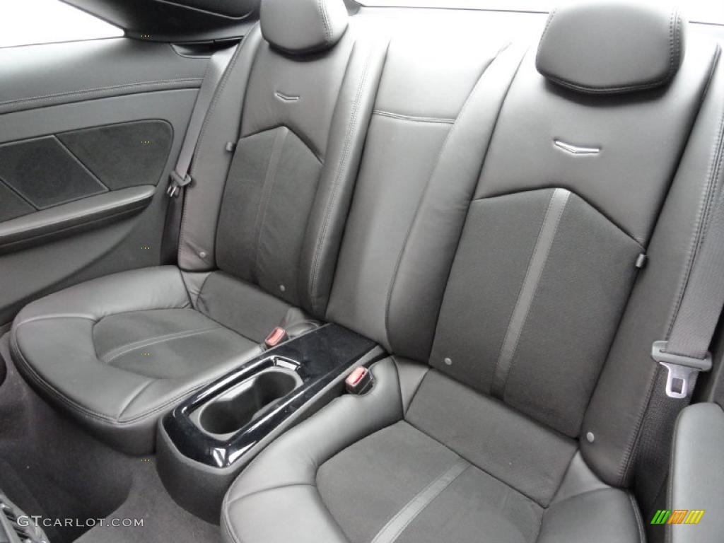 Ebony Interior 2011 Cadillac CTS -V Coupe Photo #48909600