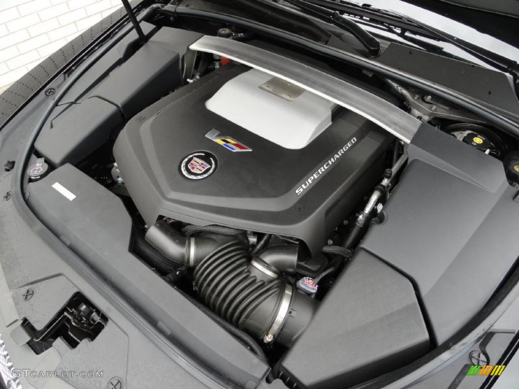 2011 Cadillac CTS -V Coupe 6.2 Liter Supercharged OHV 16-Valve V8 Engine Photo #48909648