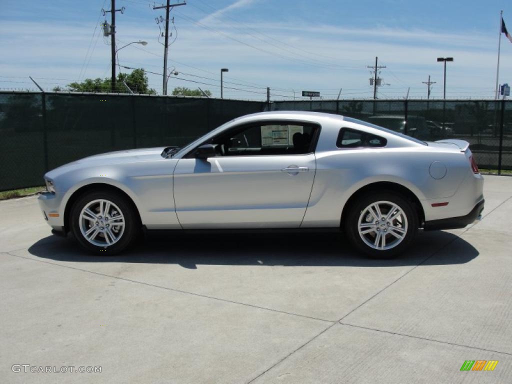 Ingot Silver Metallic 2012 Ford Mustang V6 Coupe Exterior Photo #48910692