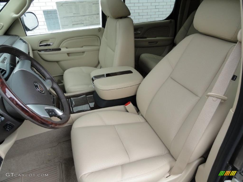 Cashmere/Cocoa Interior 2011 Cadillac Escalade ESV Premium AWD Photo #48910893