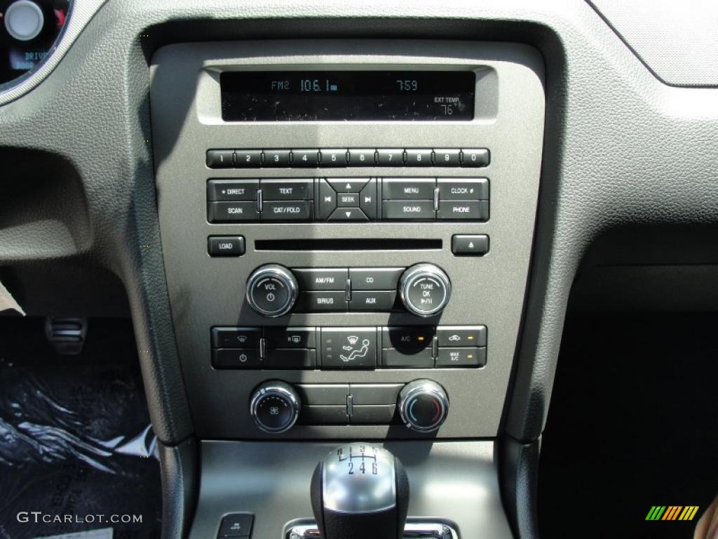 2012 Ford Mustang V6 Coupe Controls Photo #48910908