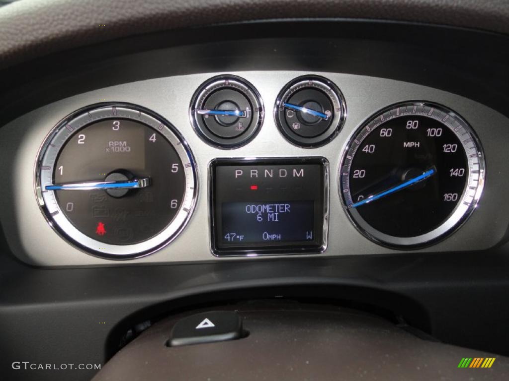 2011 Cadillac Escalade ESV Premium AWD Gauges Photo #48911028