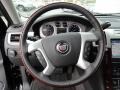 Ebony/Ebony 2011 Cadillac Escalade ESV Luxury AWD Steering Wheel