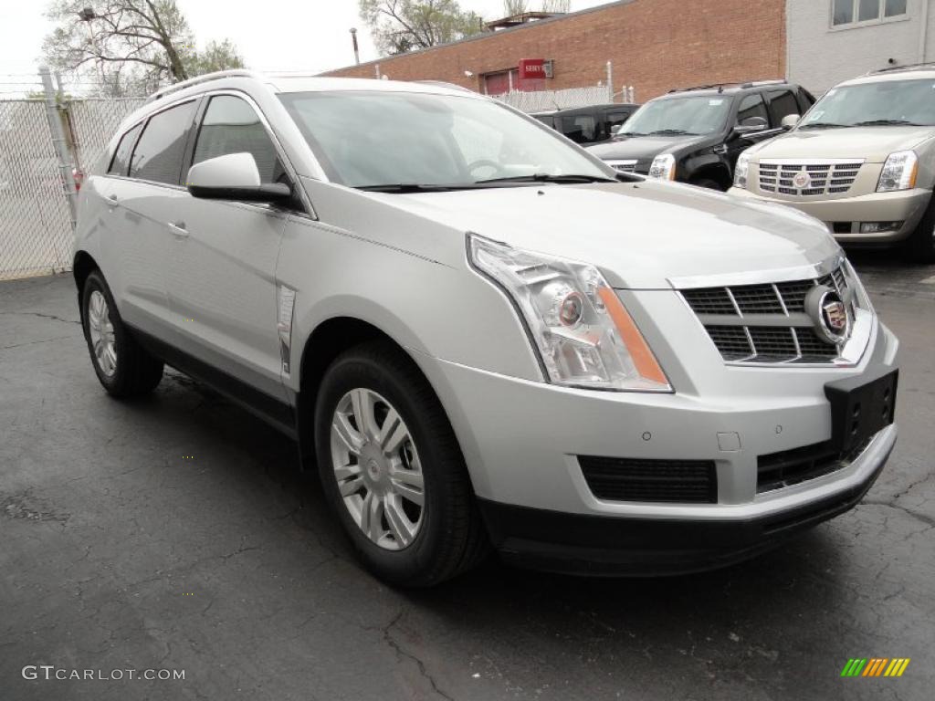 2011 SRX FWD - Radiant Silver Metallic / Titanium/Ebony photo #3