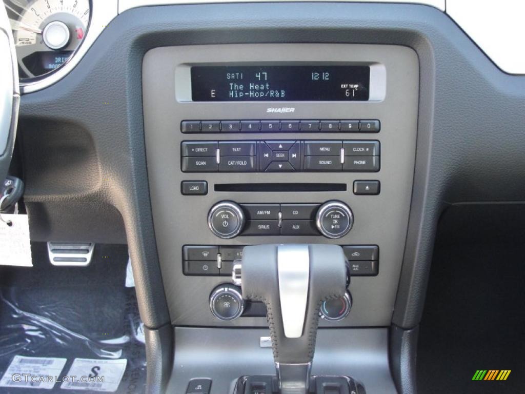 2012 Ford Mustang V6 Premium Coupe Controls Photo #48911322