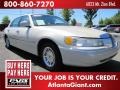 2000 Ivory Parchment Pearl Tri Coat Lincoln Town Car Cartier  photo #4