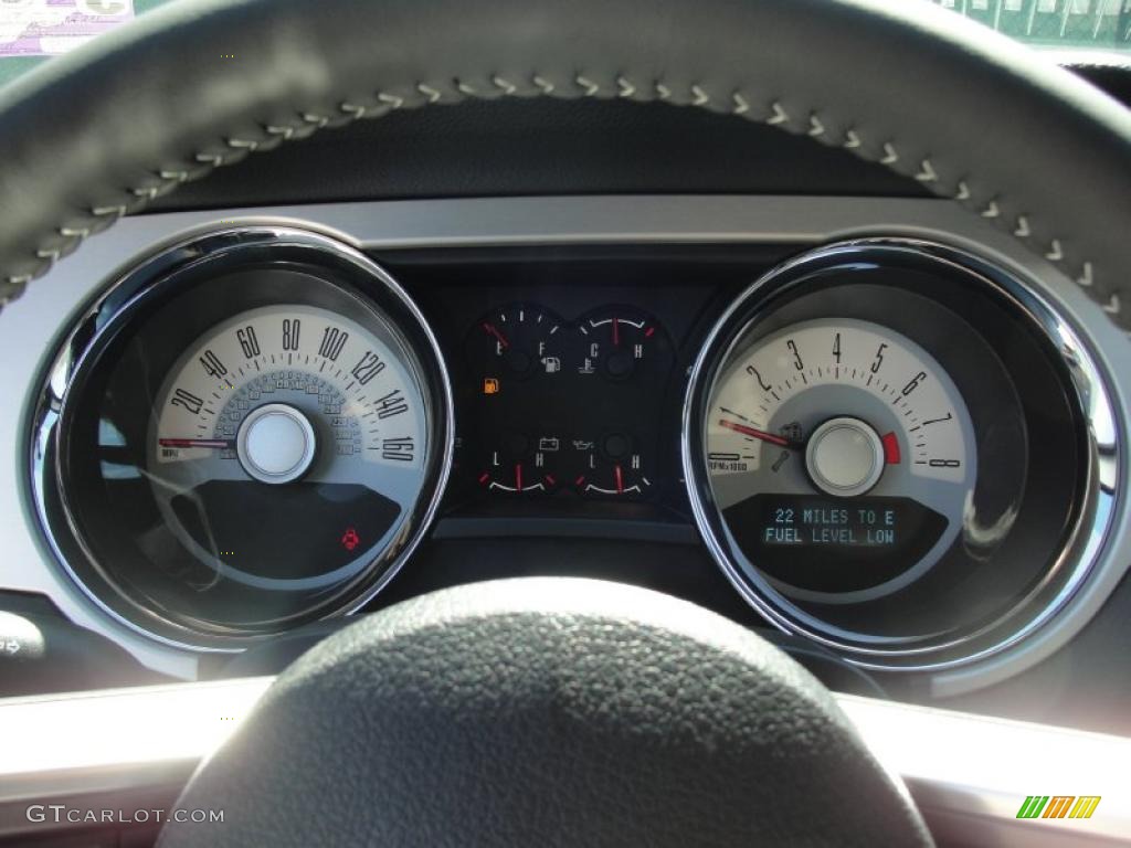 2012 Ford Mustang V6 Premium Coupe Gauges Photo #48911415