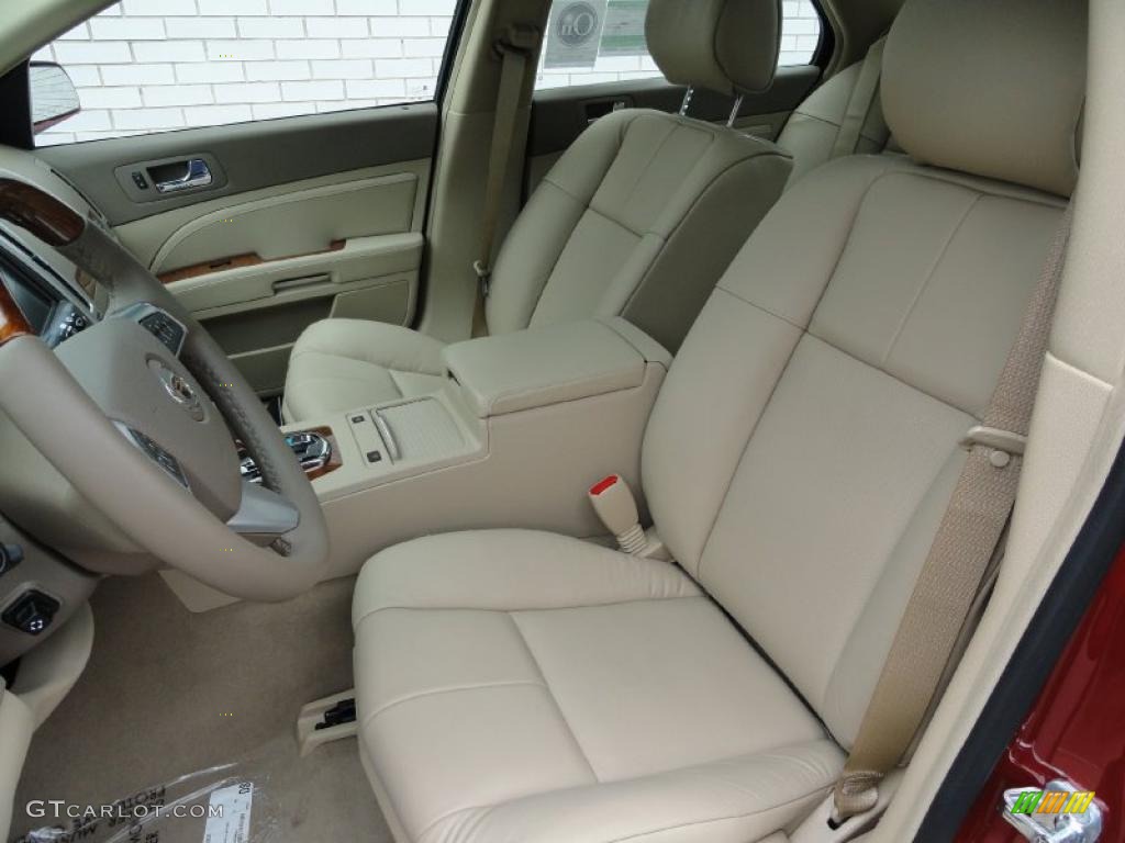 2011 STS 4 V6 AWD - Crystal Red Tintcoat / Cashmere/Dark Cashmere photo #12
