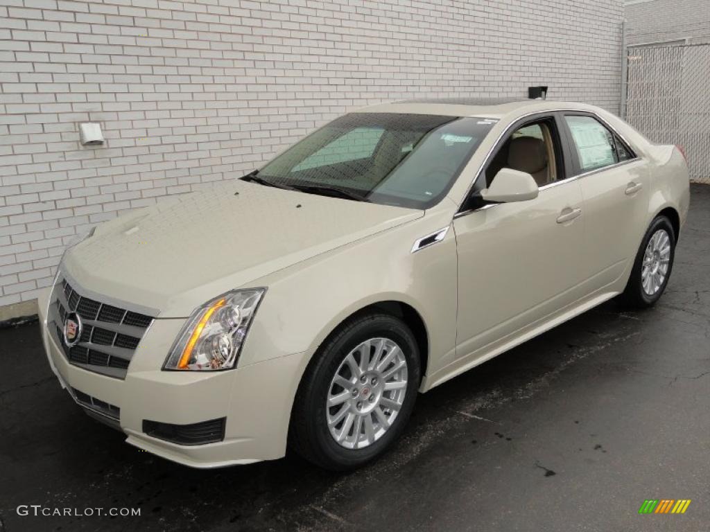2011 CTS 3.0 Sedan - Vanilla Latte Metallic / Cashmere/Cocoa photo #1