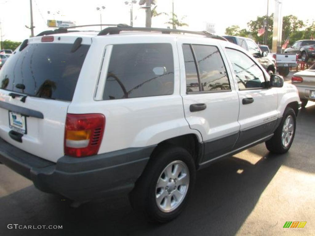 2000 Grand Cherokee Laredo - Stone White / Agate photo #12