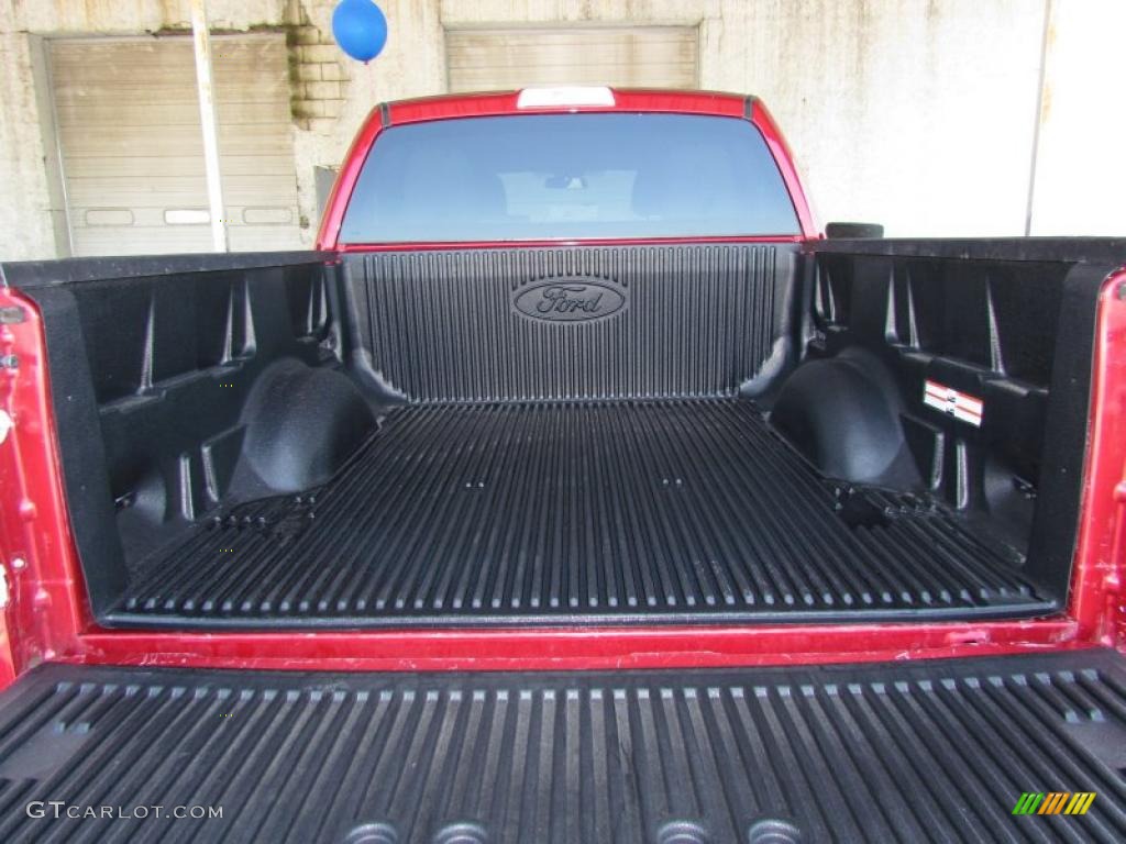 2010 F150 XLT SuperCrew - Vermillion Red / Medium Stone photo #19