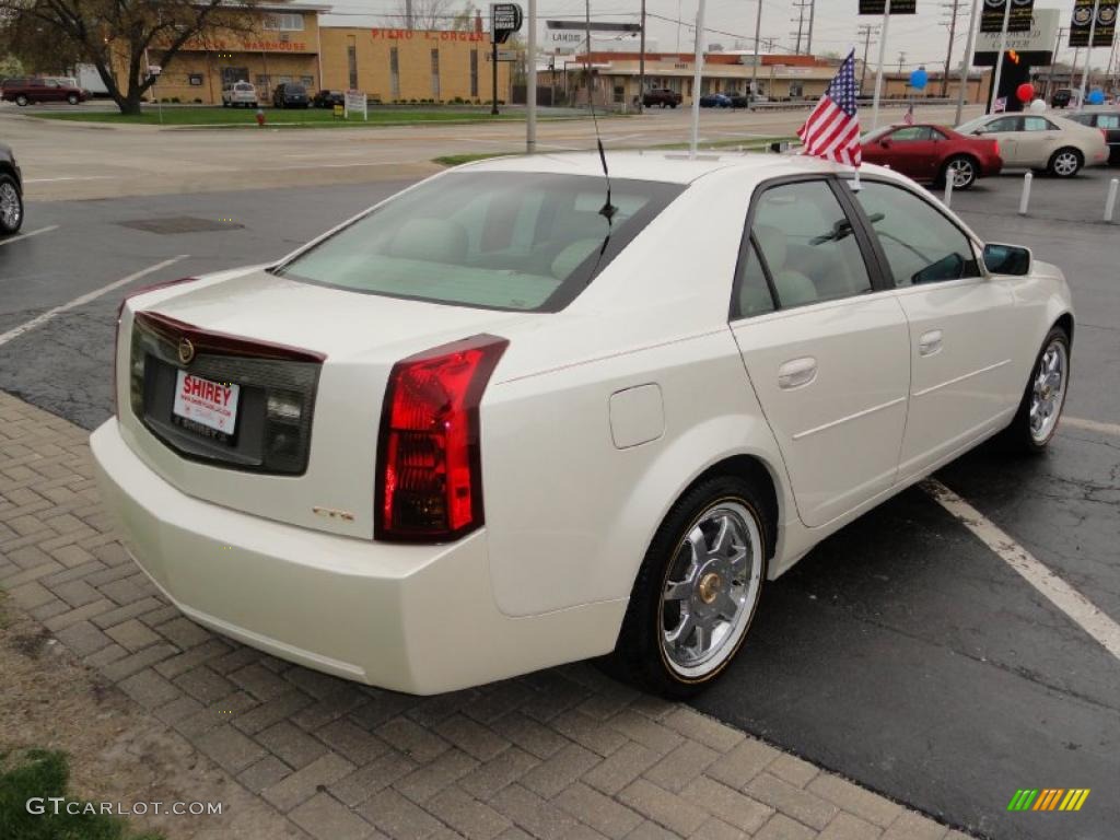 White Diamond 2003 Cadillac CTS Sedan Exterior Photo #48913110