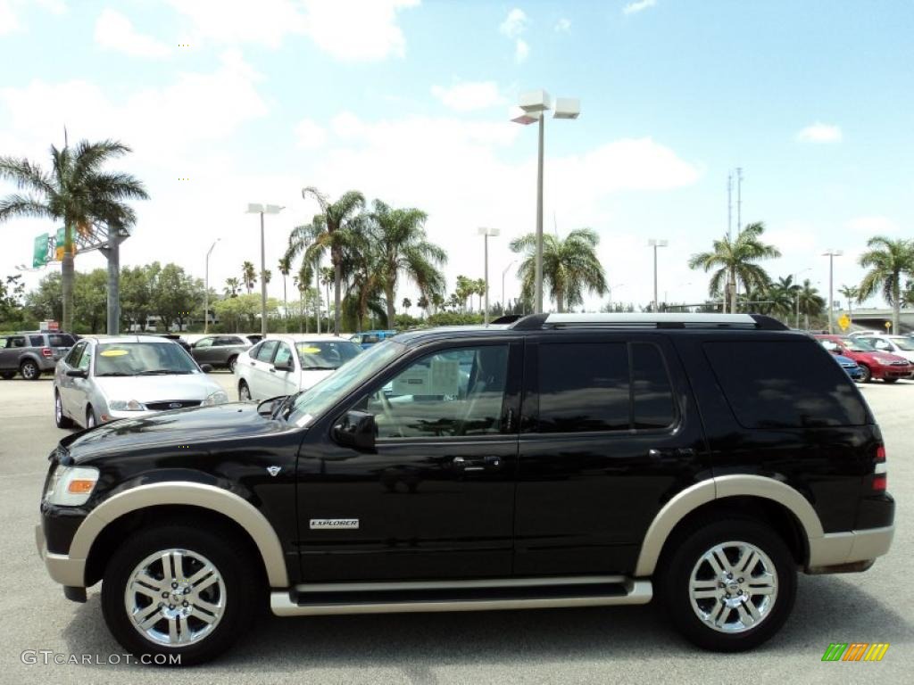 Black 2007 Ford Explorer Eddie Bauer Exterior Photo #48915099