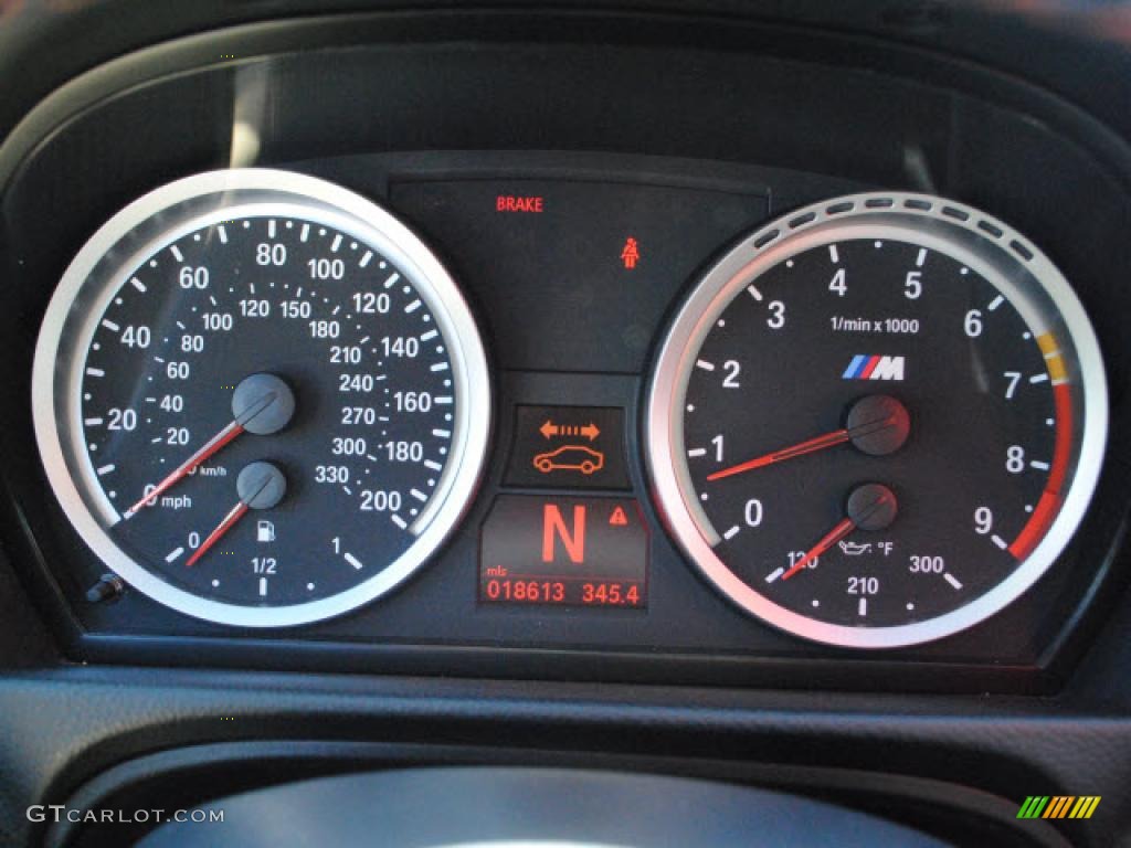 2009 BMW M3 Coupe Gauges Photo #48916134