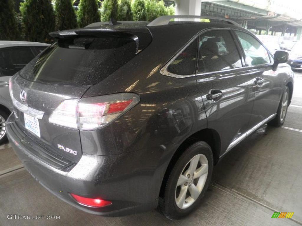 2010 RX 350 AWD - Truffle Brown Mica / Parchment/Brown Walnut photo #4