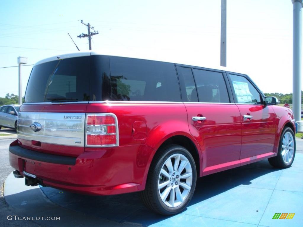 Red Candy Metallic 2011 Ford Flex Limited AWD Exterior Photo #48917523