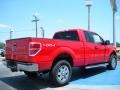 2011 Race Red Ford F150 XLT SuperCab 4x4  photo #3