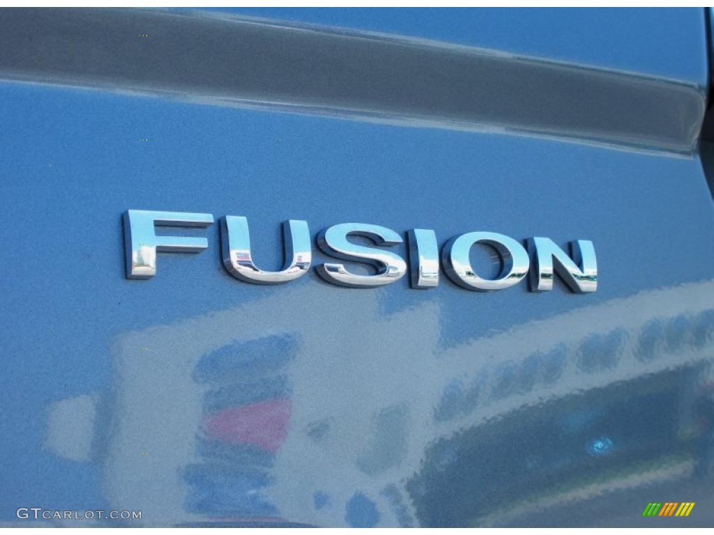 2011 Fusion SE - Steel Blue Metallic / Camel photo #4