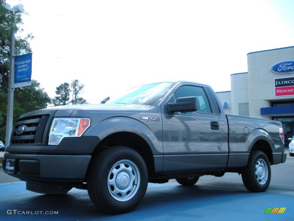 2011 F150 XL Regular Cab - Sterling Grey Metallic / Steel Gray photo #1