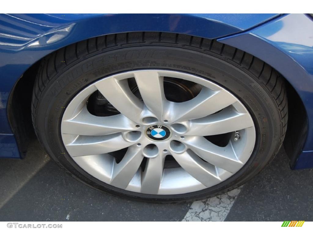 2008 3 Series 328i Sedan - Montego Blue Metallic / Black photo #2
