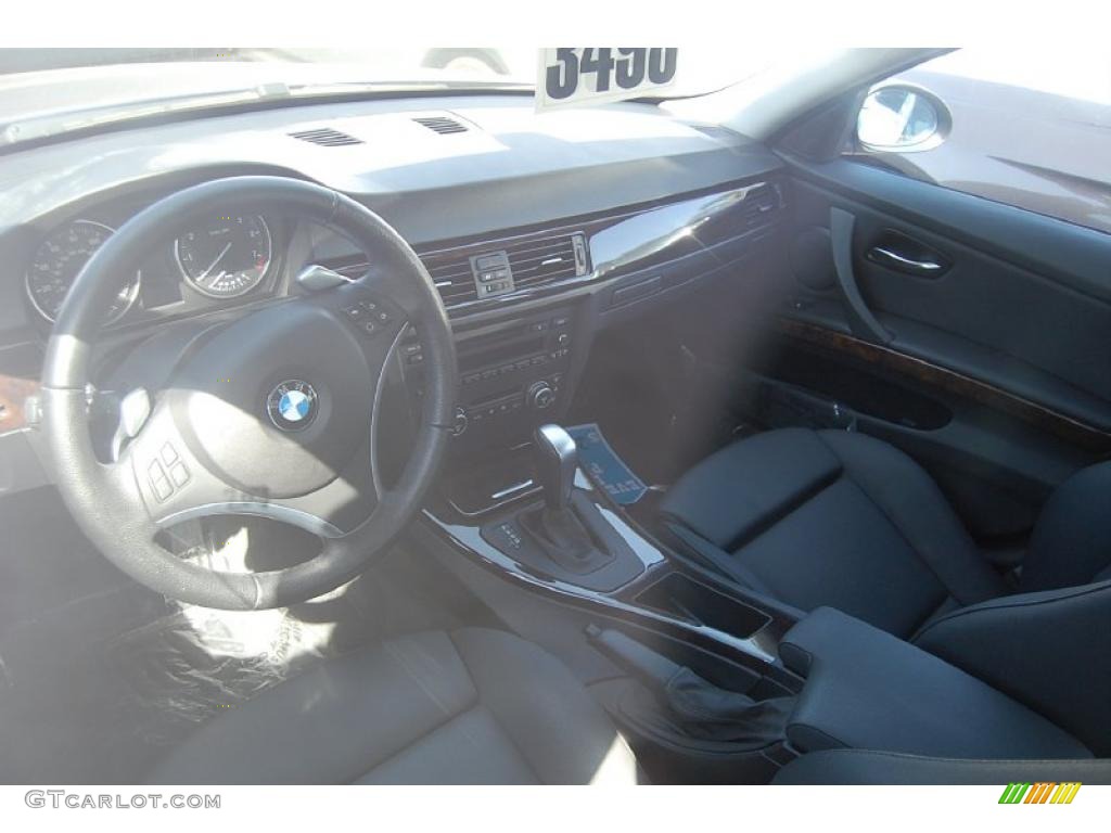 2008 3 Series 328i Sedan - Montego Blue Metallic / Black photo #4