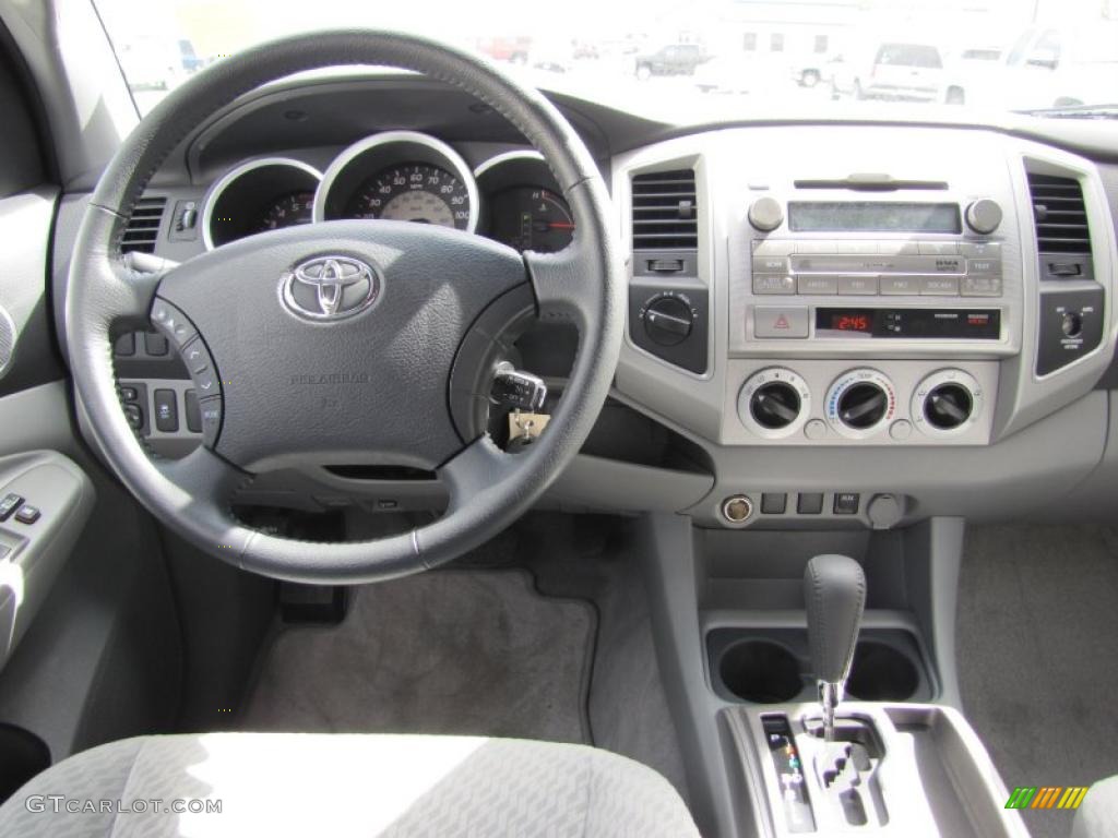 2011 Toyota Tacoma SR5 Access Cab 4x4 Graphite Gray Dashboard Photo #48919941