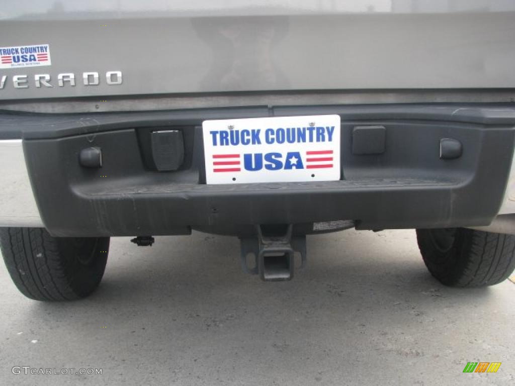 2008 Silverado 1500 LT Extended Cab - Graystone Metallic / Ebony photo #5