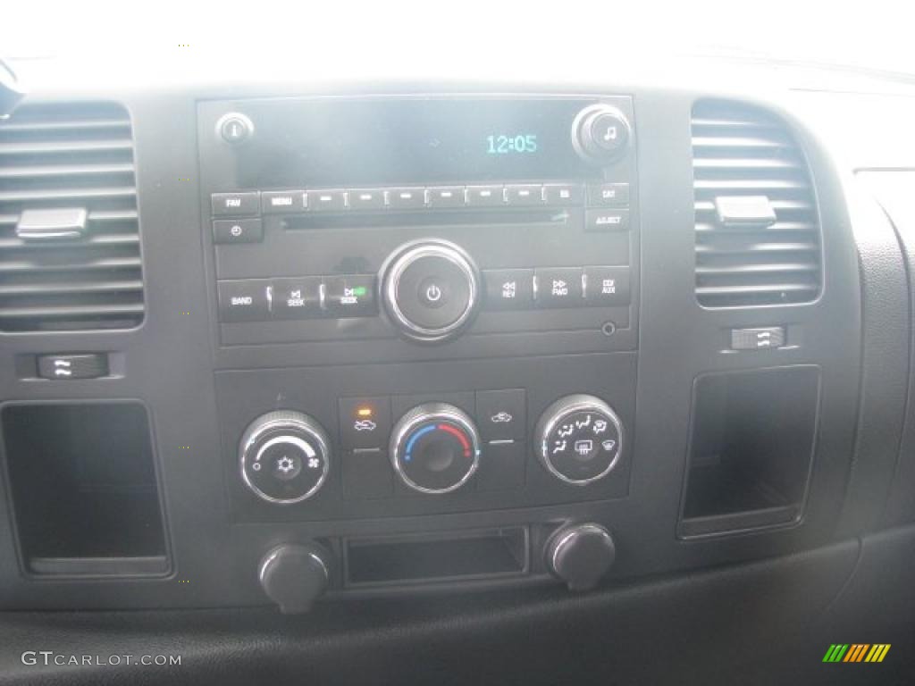 2008 Silverado 1500 LT Extended Cab - Graystone Metallic / Ebony photo #14