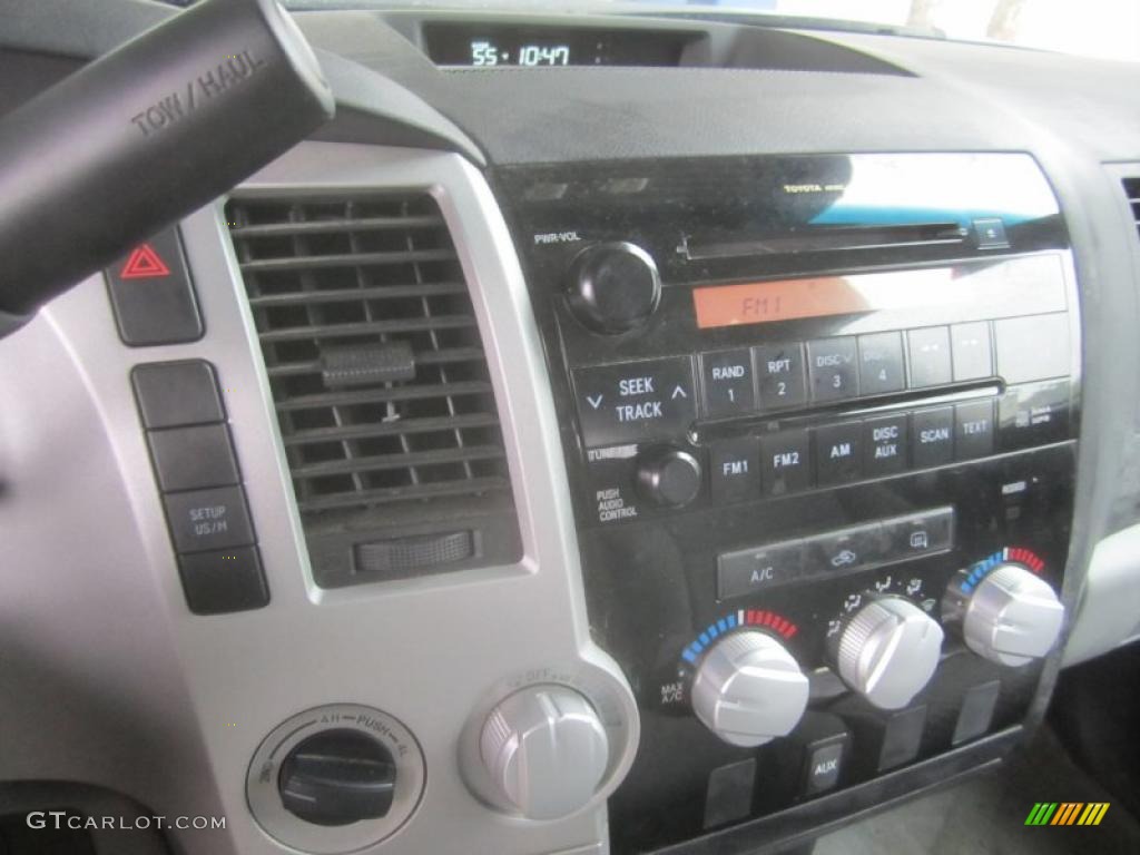 2008 Tundra Double Cab 4x4 - Slate Gray Metallic / Graphite Gray photo #28