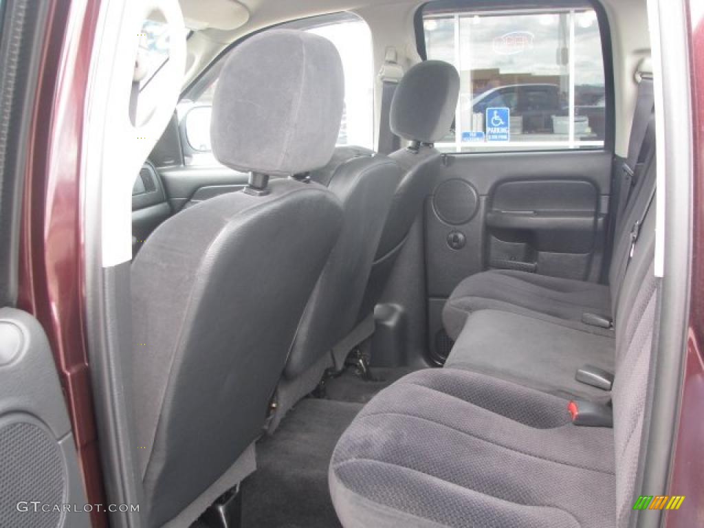 2005 Ram 1500 ST Quad Cab 4x4 - Deep Molten Red Pearl / Dark Slate Gray photo #28