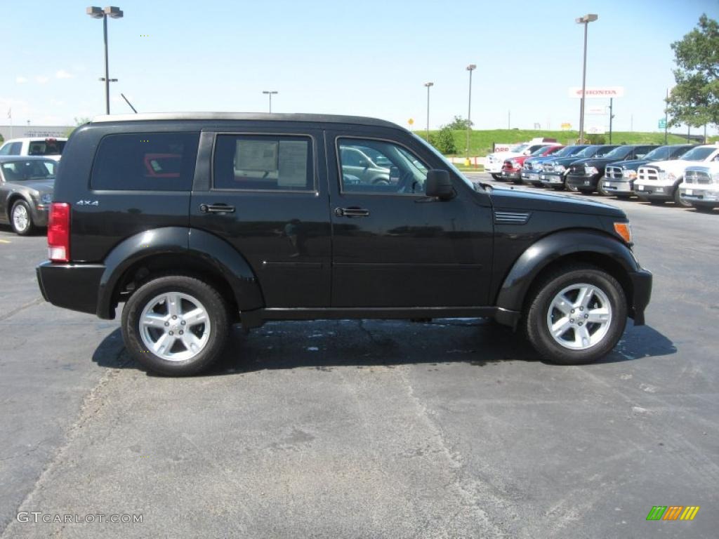 Brilliant Black Crystal Pearl 2010 Dodge Nitro SXT 4x4 Exterior Photo #48922593