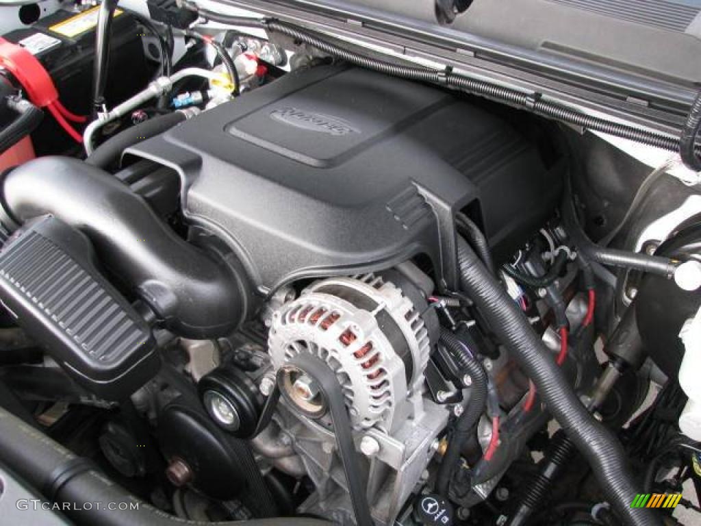 2008 Chevrolet Silverado 1500 LT Crew Cab 4x4 5.3 Liter OHV 16-Valve Vortec V8 Engine Photo #48922650