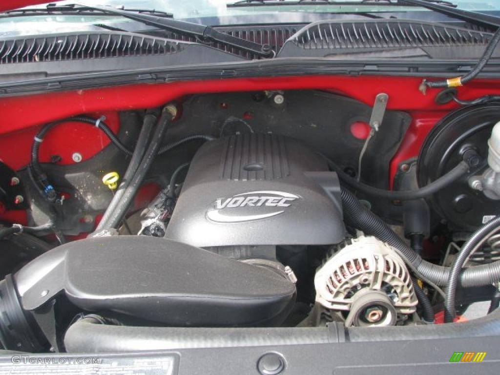 2005 Chevrolet Silverado 1500 LS Regular Cab 4x4 4.8 Liter OHV 16-Valve Vortec V8 Engine Photo #48922821