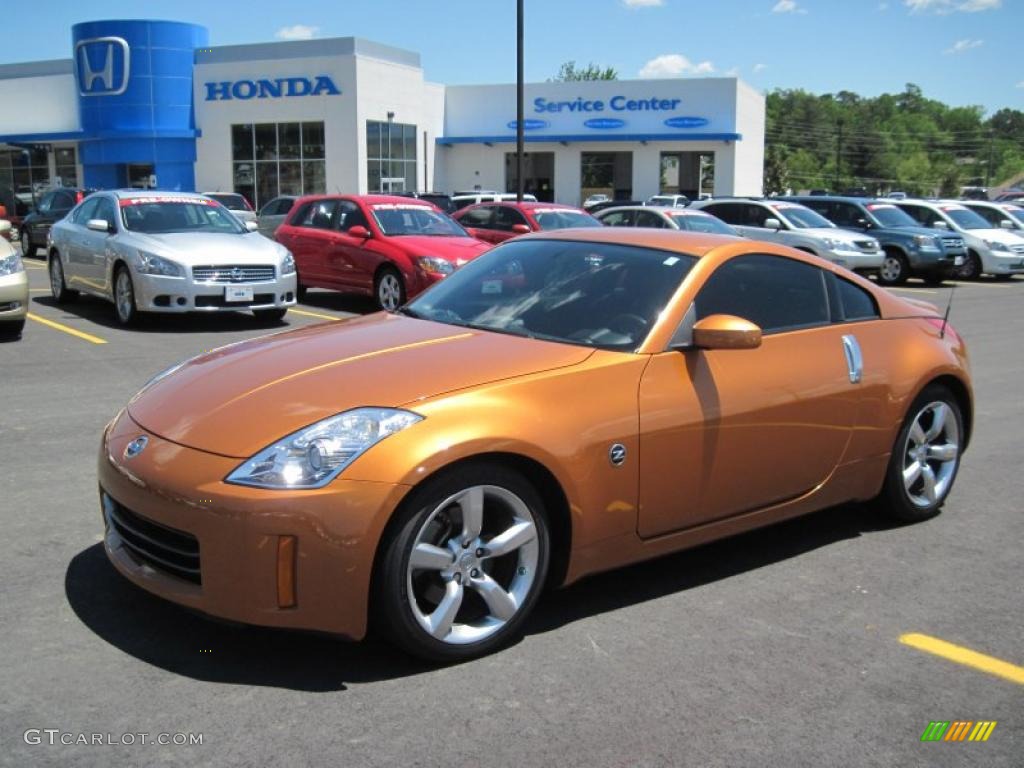 2006 350Z Touring Coupe - Le Mans Sunset Metallic / Charcoal Leather photo #1