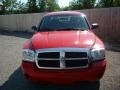 2005 Flame Red Dodge Dakota SLT Quad Cab  photo #2