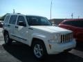 2008 Stone White Jeep Liberty Limited  photo #3