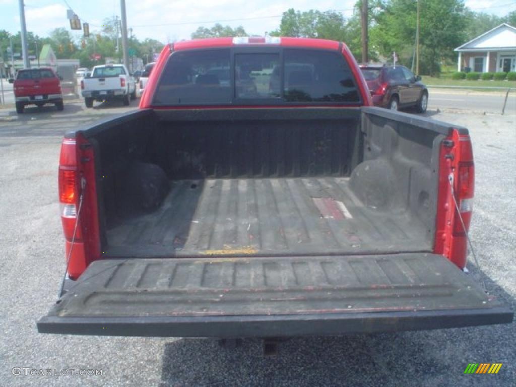 2006 F150 XLT SuperCrew - Bright Red / Medium/Dark Flint photo #7