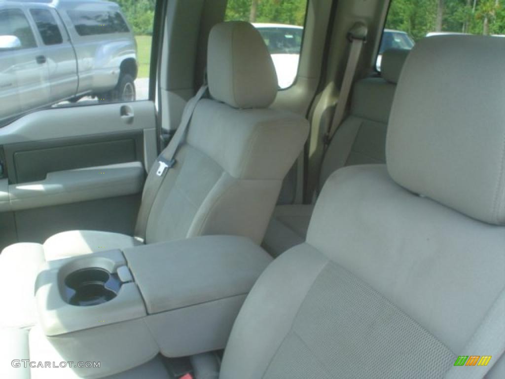 2004 F150 XLT SuperCab - Oxford White / Medium/Dark Flint photo #15