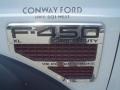 Oxford White - F450 Super Duty XL Crew Cab 4x4 Chassis Stake Truck Photo No. 11