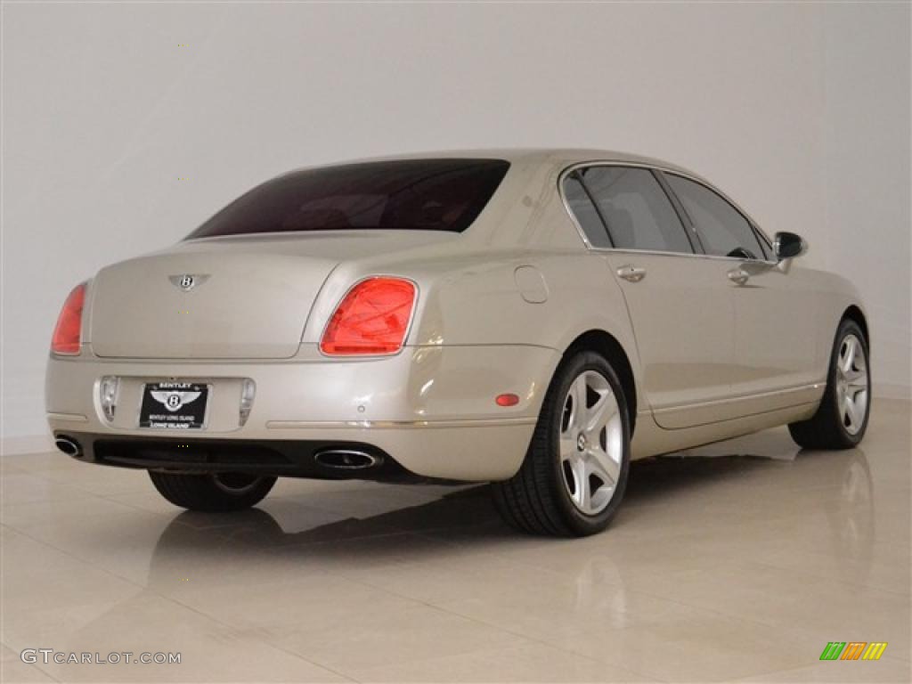 White Sand 2009 Bentley Continental Flying Spur Standard Continental Flying Spur Model Exterior Photo #48925726