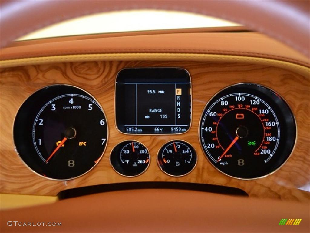 2009 Bentley Continental Flying Spur Standard Continental Flying Spur Model Gauges Photo #48925807