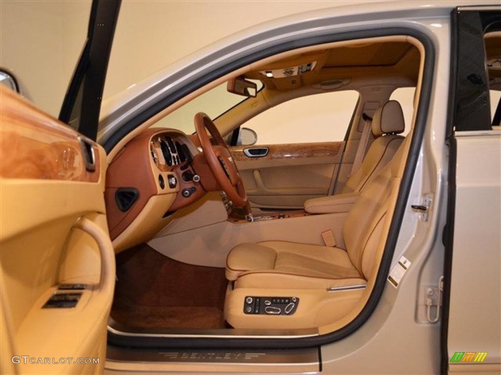 Saffron/Saddle Interior 2009 Bentley Continental Flying Spur Standard Continental Flying Spur Model Photo #48925822