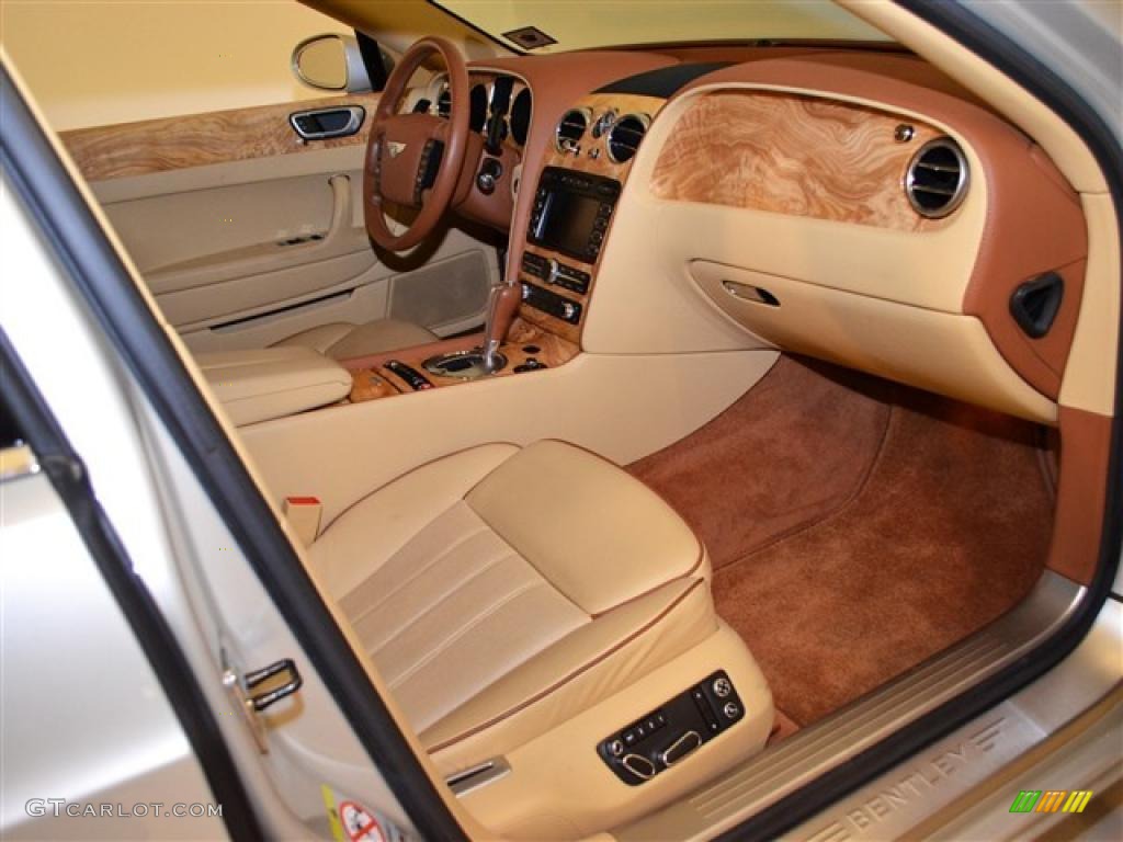 Saffron/Saddle Interior 2009 Bentley Continental Flying Spur Standard Continental Flying Spur Model Photo #48925857